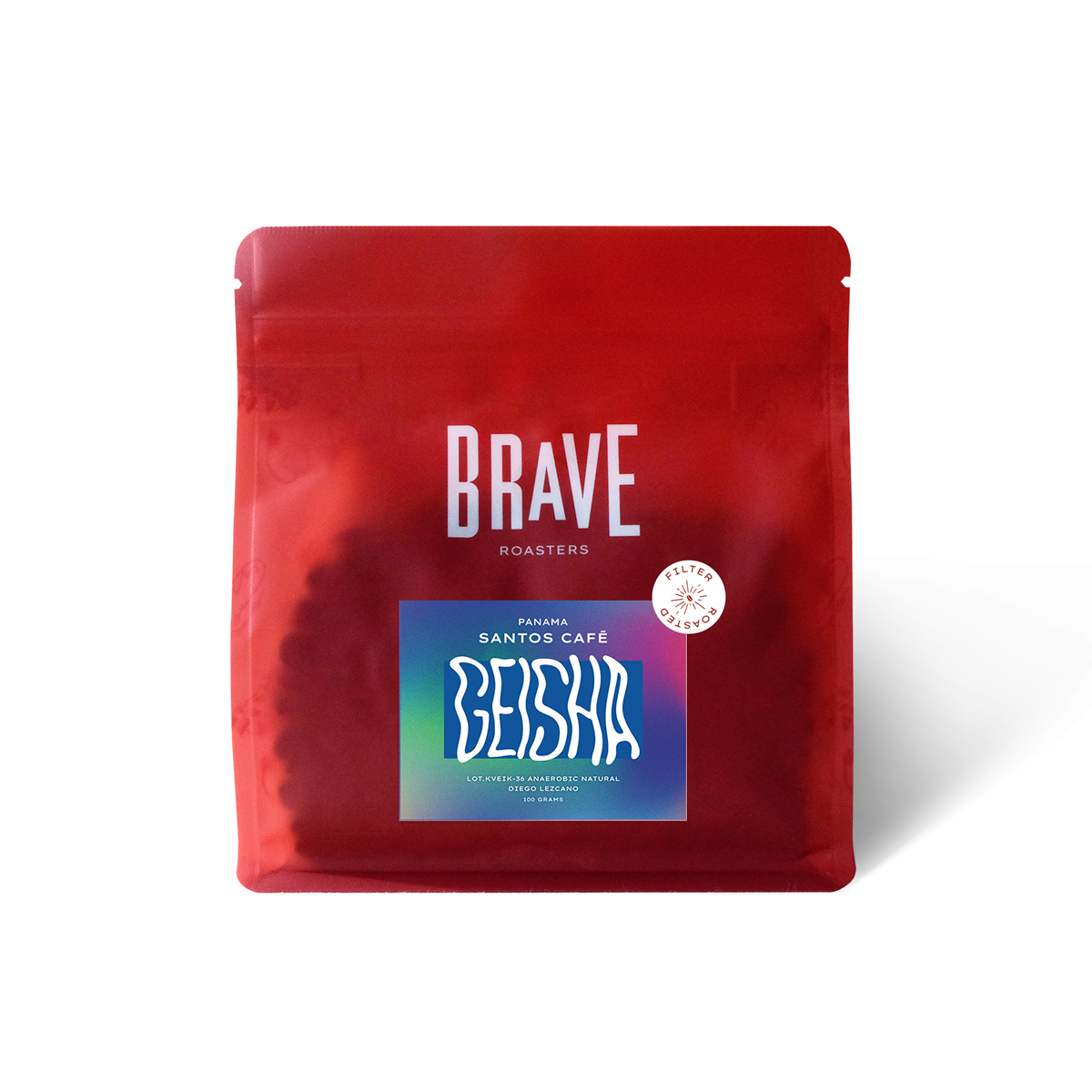 PANAMA - SANTOS CAFÉ - LA MIMADA - GEISHA "KVEIK" NATURAL 100g