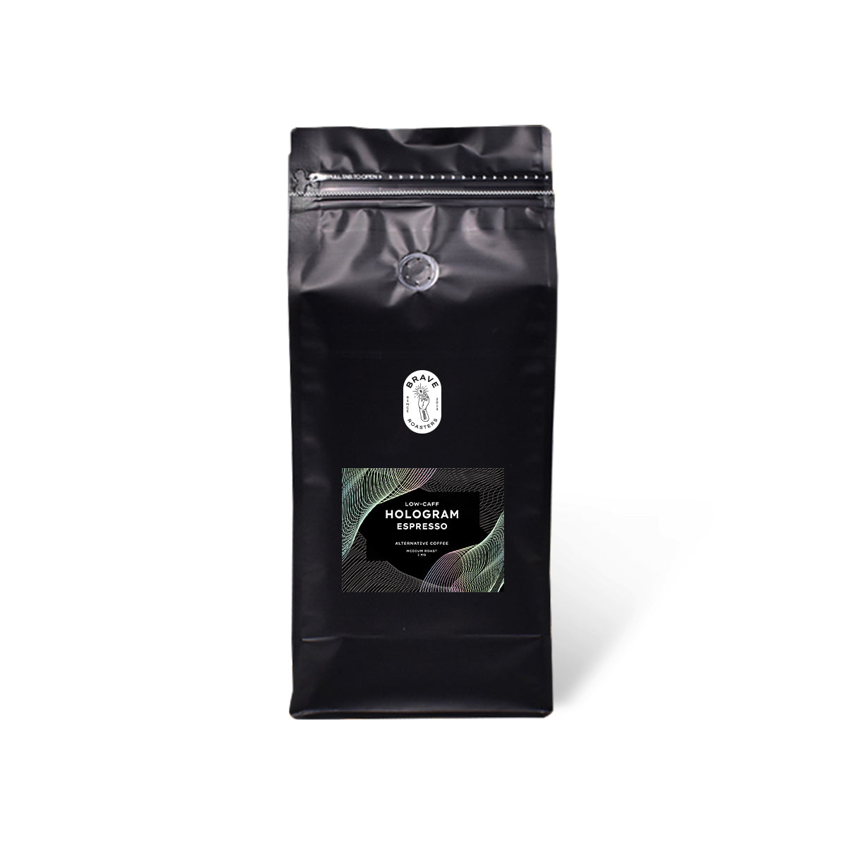 Photo of Hologram Lo-Caff Espresso - Medium Roast - 1KG. (DECAF Version)
