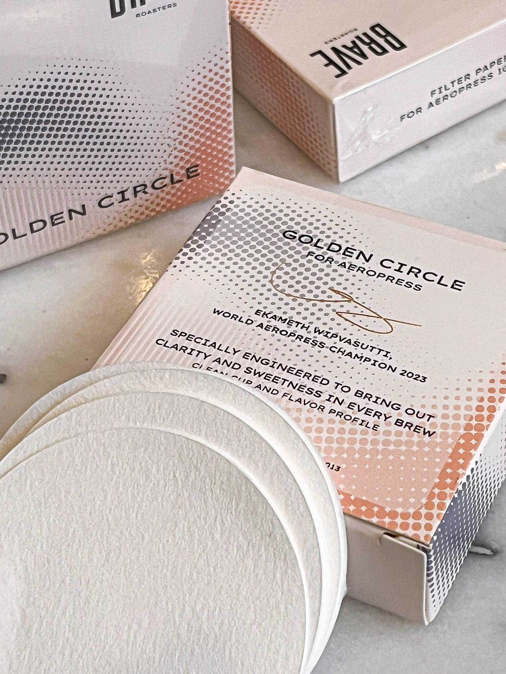 Golden Paper : Champion Aeropress Filters