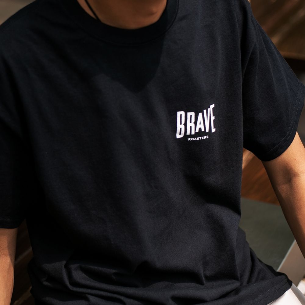 Brave Small Logo T-Shirt Black